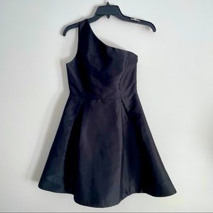 Lulu’s XS Black One Shoulder Dress